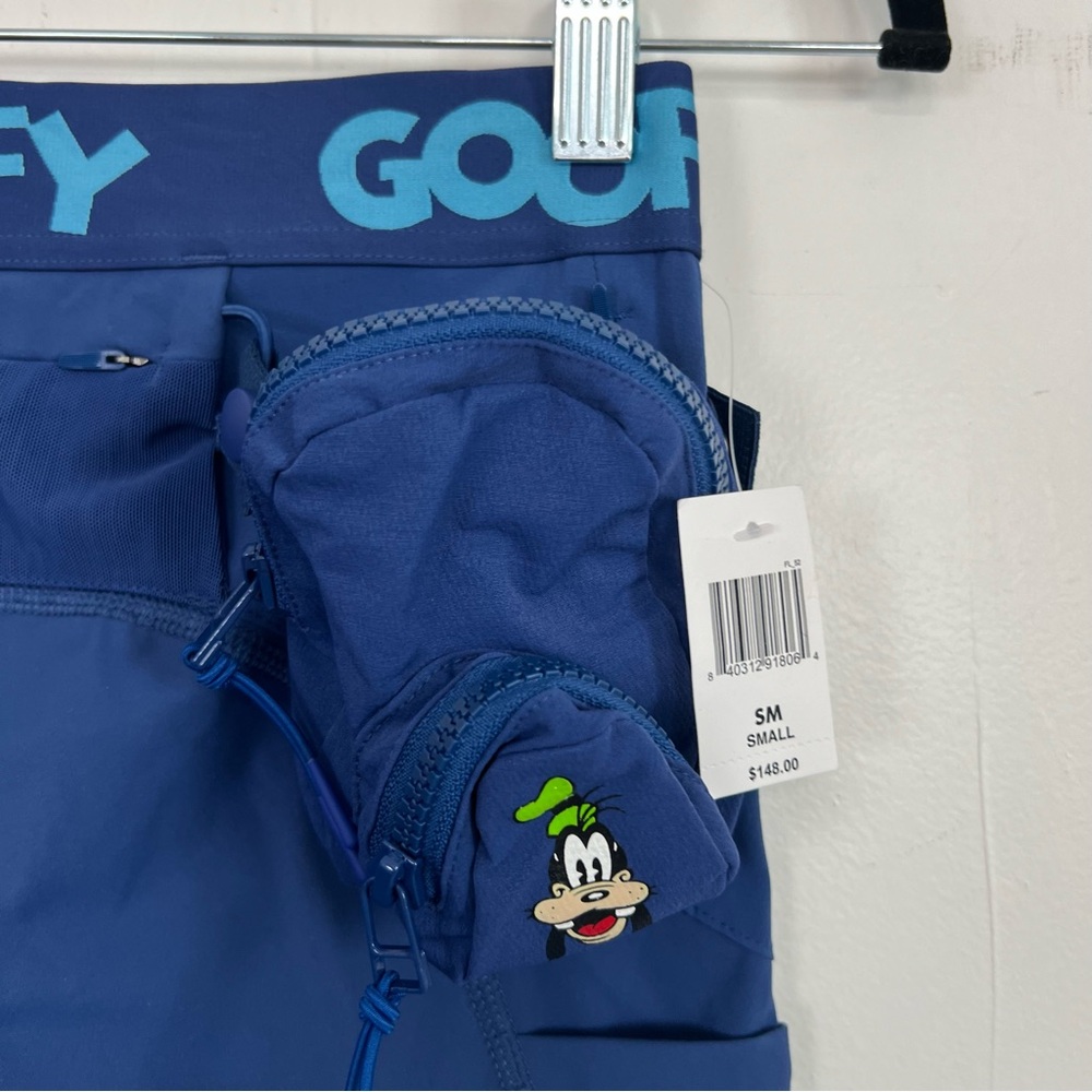 NWT‎ Disney Goofy Snacks Legging by Outdoor Voices in Navy Size Small mc - Picture 7 of 7